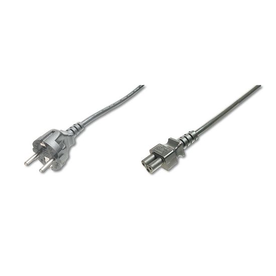 Εικόνα της ΚΑΛΩΔΙΟ ΤΡΟΦΟΔΟΣΙΑΣ 3xF C5 Schuko Plug 0.75m