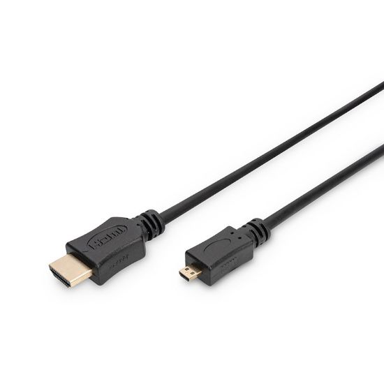 Εικόνα της καλωδιο HDMI 1m MICRO TYPE-D  GOLD PLATED V1,4