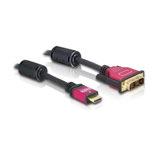 Εικόνα της καλώδιο HDMI σε DVI 2m GOLD PLATED