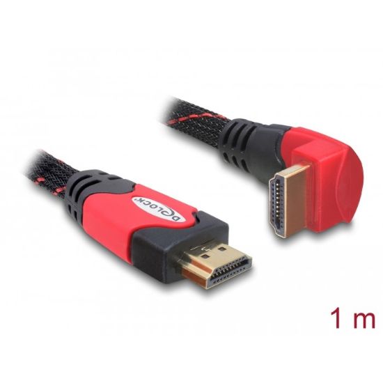 Εικόνα της καλώδιο HDMI 1m γωνιακο w/ethernet 4K GP