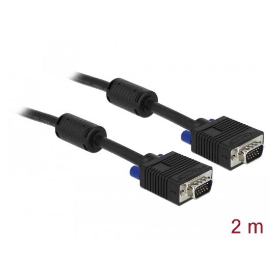 Εικόνα της VGA cable 2m  HD15M - HD15M 15pin