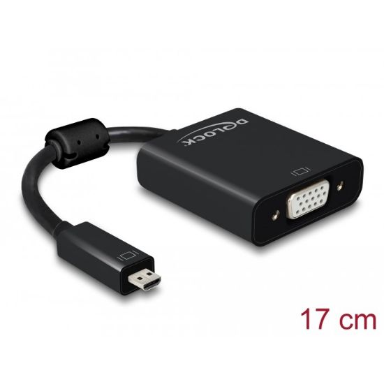 Εικόνα της ADAPTER HDMI MICRO-D/M-VGA/F AUDIO