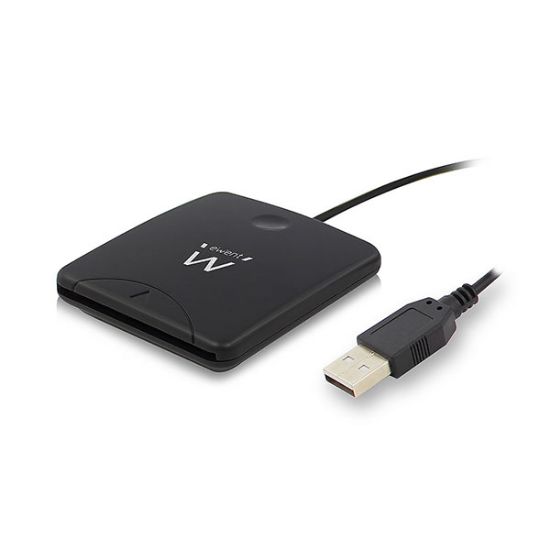 Εικόνα της CARD READER USB2.0 Smartcard eID Card Reader, black