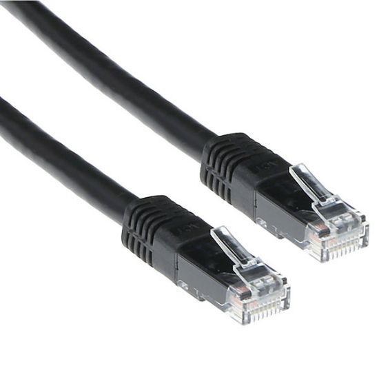 Εικόνα της UTP 2m Cat6 Μάυρο 24AWG