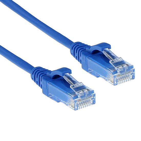 Εικόνα της UTP 1m Cat6 Μπλε Slim LSZH