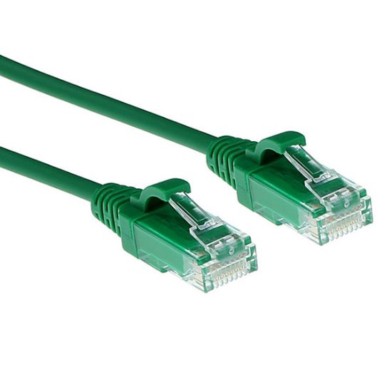 Εικόνα της UTP 2m Cat6 Πρασινο Slim LSZH