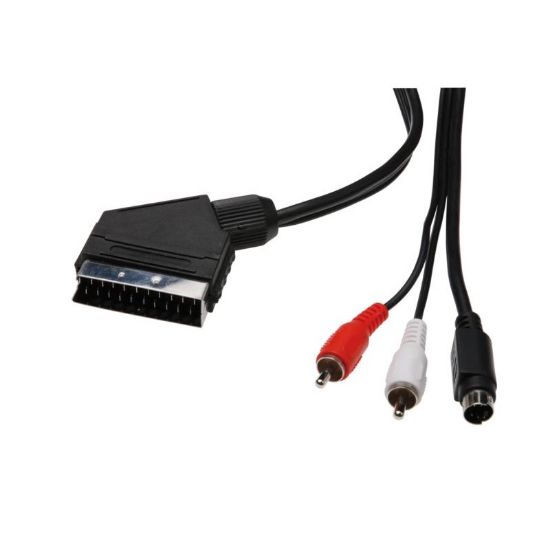 Εικόνα της SCART VIDEO CABLE ΣΕ 2*RCA /SVHS 1.50M