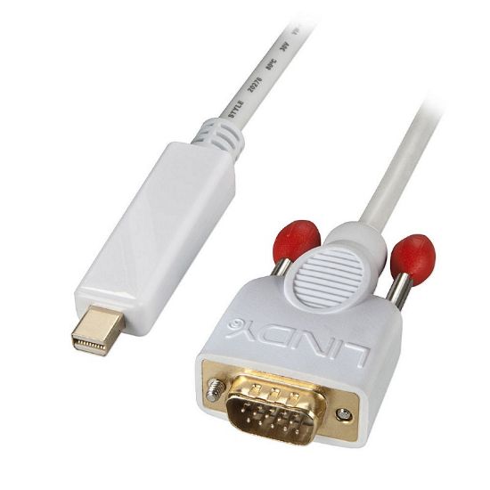 Εικόνα της ΚΑΛΩΔΙΟ MINI DISPLAY PORT M/VGA M 3m Active (White)