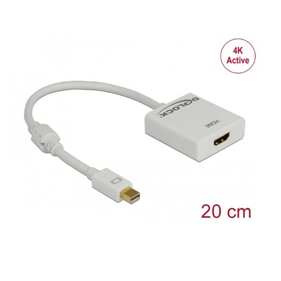 Εικόνα της ADAPTER mini DISPLAYPORT/M-HDMI/F 4K active