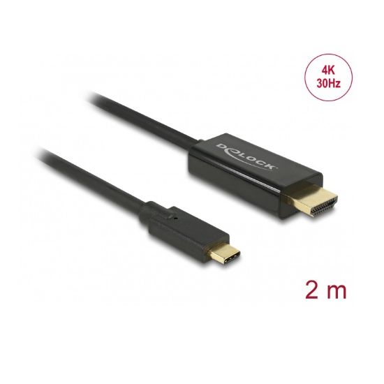 Εικόνα της Cable USB Type-C male to HDMI male 4K 2,0 m