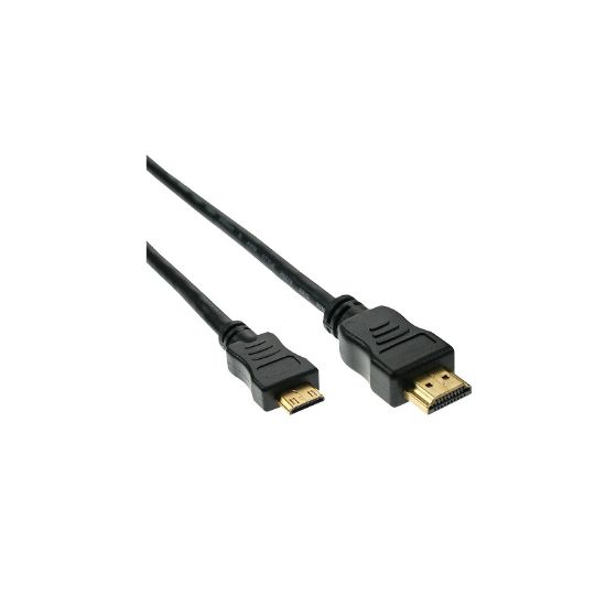 Εικόνα της καλωδιο HDMI 5m MINI TYPE-C GOLD PLATED  V1,3 (1080p 60hz)