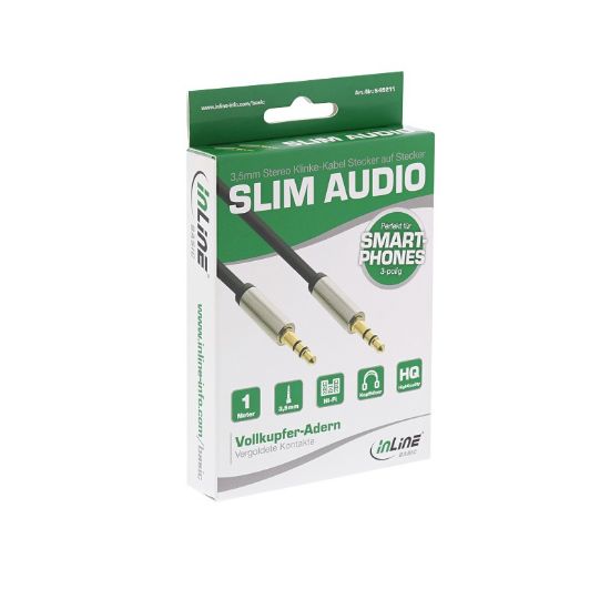 Εικόνα της 3,5mm AUDIO CABLE M/M 1m