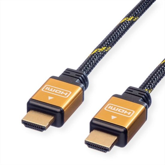 Εικόνα της καλώδιο HDMI 2m GOLD PLATED (1920x1200/60Hz)