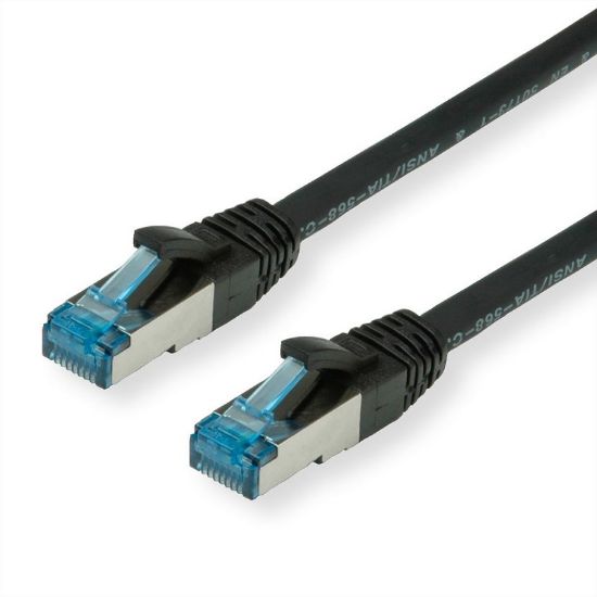 Εικόνα της SFTP 2m Cat6a Μαυρο LSOH snagless