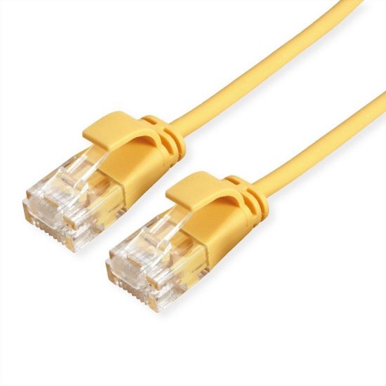 Εικόνα της UTP 0.15m Cat6a Kίτρινο Slim LSZH