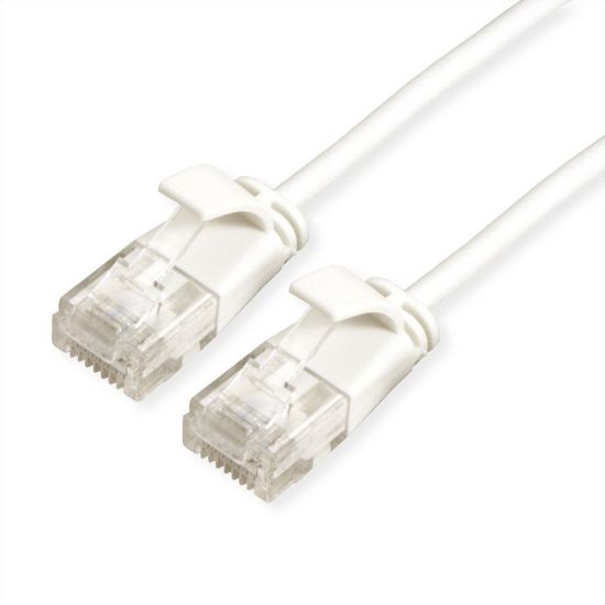 Εικόνα της UTP 1m Cat6a Λευκό Slim LSZH