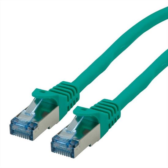 Εικόνα της SFTP 1m Cat6a Πρασινο component level, LSOH