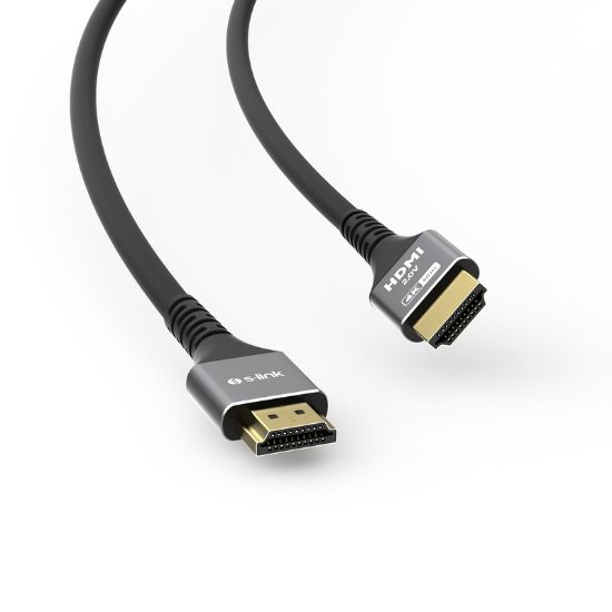 Εικόνα της καλώδιο HDMI 5m Gold v2.0 (4096x2160@60Hz)