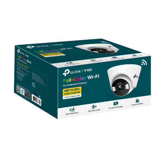 Εικόνα της 4MP Full-Color Wi-FI Turret Network Camera-4mm Lens