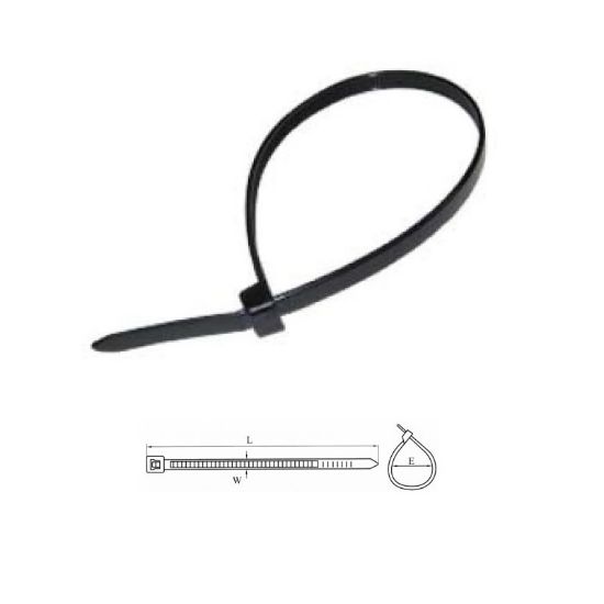 Εικόνα της CABLE TIES 150 x 3.5mm ΜΑΥΡΟ (100τεμ.)