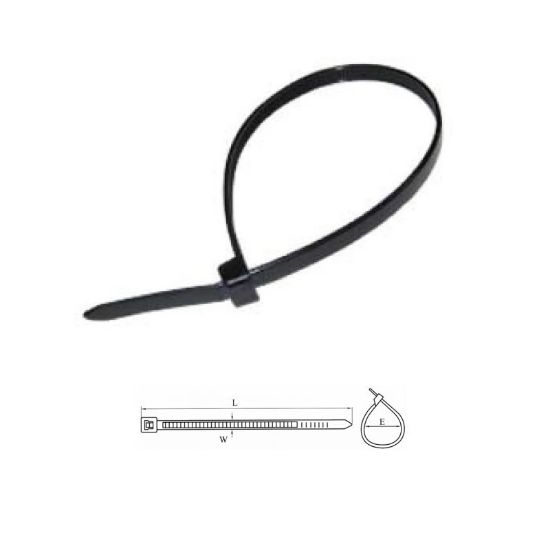 Εικόνα της CABLE TIES 100 x 2.5mm ΜΑΥΡΟ (100ΤΕΜ )