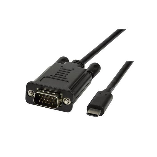 Εικόνα της CABLE USB Type-C Male to VGA/M 3m
