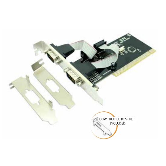 Εικόνα της PCI SERIAL 2 PORT + LOW PROFILE