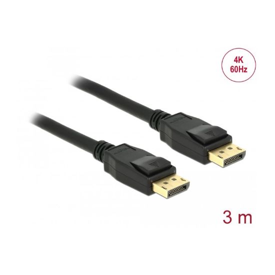 Εικόνα της ΚΑΛΩΔΙΟ DISPLAY PORT 3m v1.2  4K