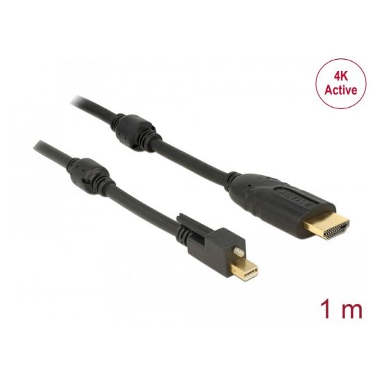 Εικόνα της ΚΑΛΩΔΙΟ MINI DISPLAY PORT M/HDMI M 1m 4K