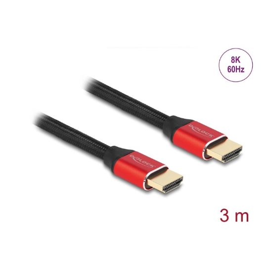 Εικόνα της καλώδιο HDMI 3m Ultra high speed 8K/60Hz 48Gbps certified