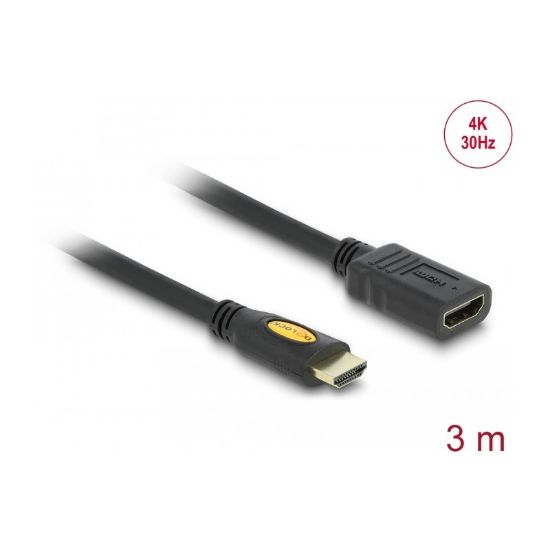 Εικόνα της καλώδιο HDMI 3m w/ETHERNET ΠΡΟΕΚΤΑΣΗ M/F (4096 x 2160 )