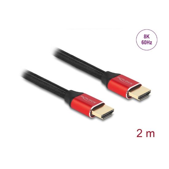 Εικόνα της καλώδιο HDMI 2m Ultra High Speed 8K/60Hz 48Gbps