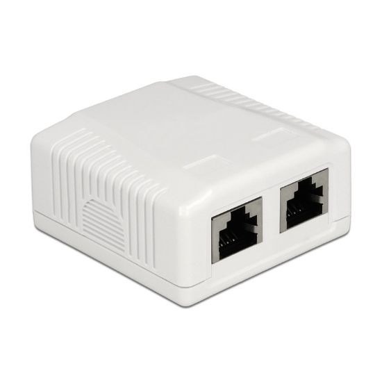 Εικόνα της ΠΡΙΖΑ ΕΠΙΤΟΙΧΙΑ STP 2*RJ45 CAT6a