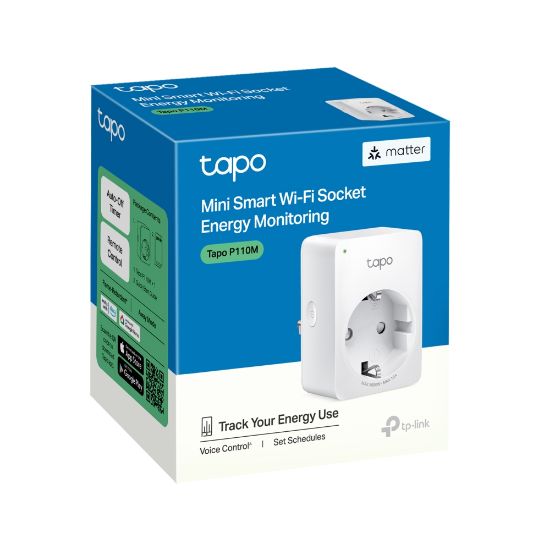 Εικόνα της Mini Smart Wi-Fi Socket, Energy Monitoring, Matter Certified