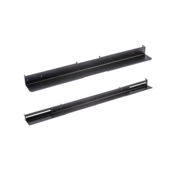 Εικόνα της Rail kit 19" γωνια depth 610-935mm, black ( για racks με βαθος  800-1100mm)