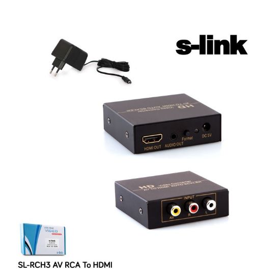 Εικόνα της CONVERTER x 3 RCA  to HDMI