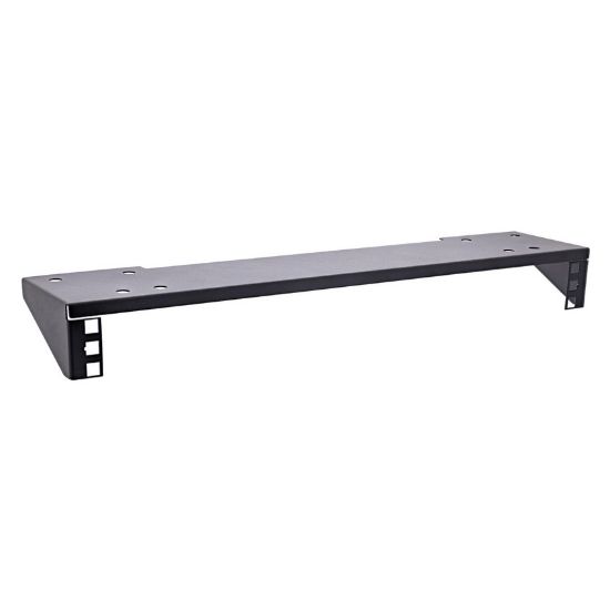 Εικόνα της Στήριγμα τοίχου 19" 1U ΚΑΘΕΤΟ ( or Under Desk ) μαύρο