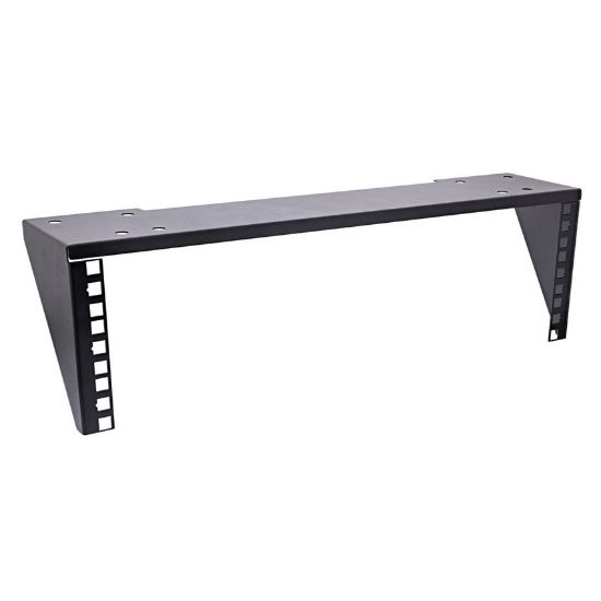 Εικόνα της Στήριγμα τοίχου 19" 3U ΚΑΘΕΤΟ ( or Under Desk ) μαύρο