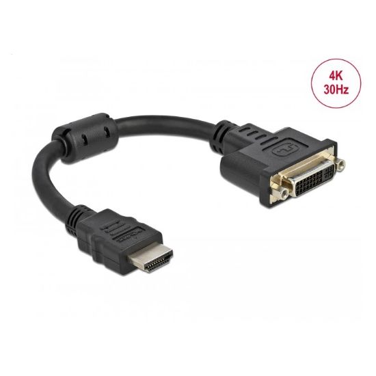 Εικόνα της ADAPTER HDMI M ΣΕ DVI F 24+5 4K@30Hz Length 20cm