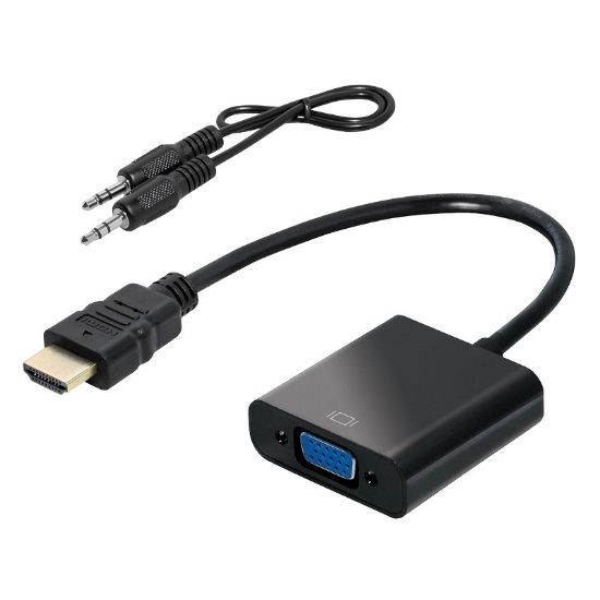 Εικόνα της CONVERTER HDMI M TO VGA F WITH AUDIO