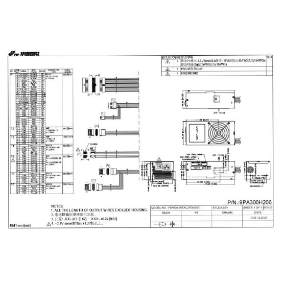 Εικόνα της Τροφοδοτικο 300w MICRO TFX 80PLUS