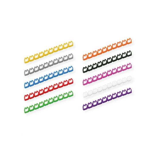 Εικόνα της CABLE TIES 10 x 10 pcs., 5 - 6.5mm, multicolored