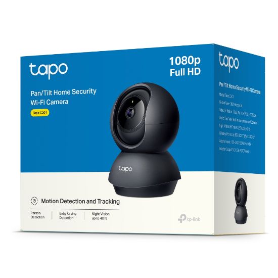 Εικόνα της Camera Pan/Tilt  Home Security Wi-Fi 1080P (black)