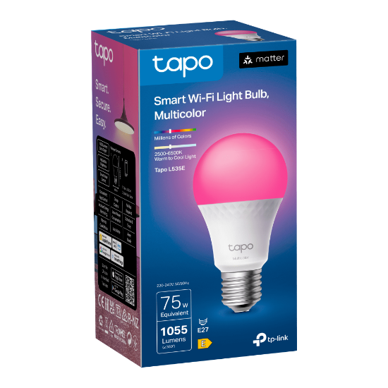 Εικόνα της Smart Wi-Fi Light Bulb, Multicolor E27 Base